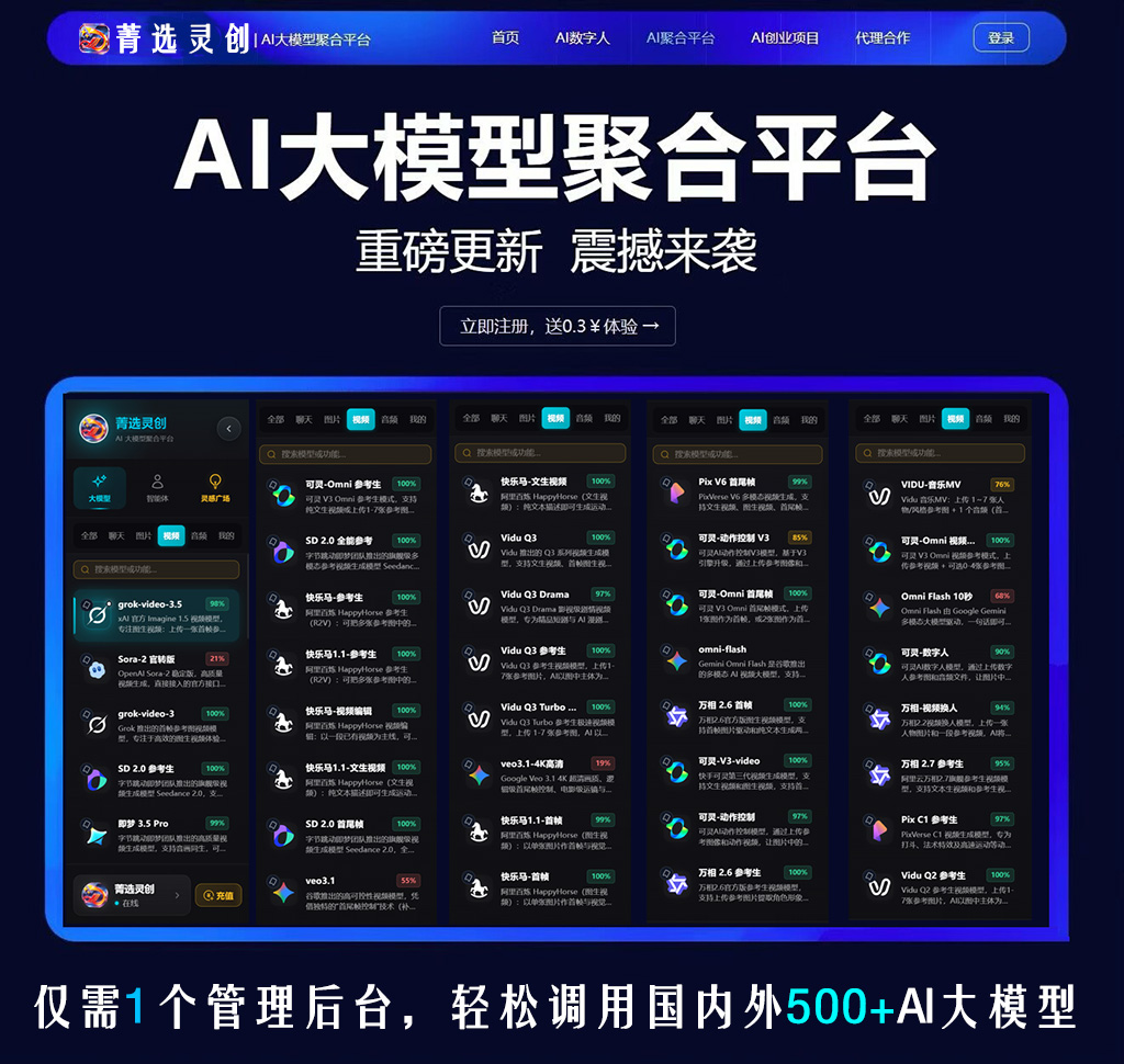 菁选灵创多模态生成